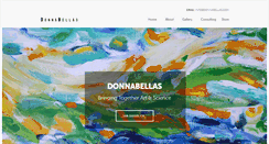 Desktop Screenshot of donnabellas.com